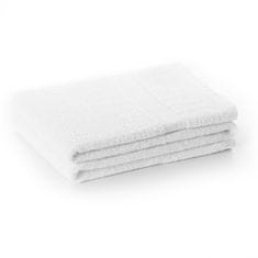 DecoKing Bavlněný ručník Mila 30x50cm bílý, velikost 30x50