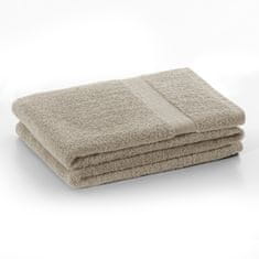 DecoKing Bavlněný ručník Marina béžový, velikost 50x100
