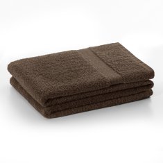 DecoKing Bavlněný ručník Mila hnědý, velikost 30x50