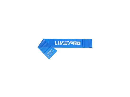 LivePro Resistance LP8413 posilovací guma modrá varianta 37012