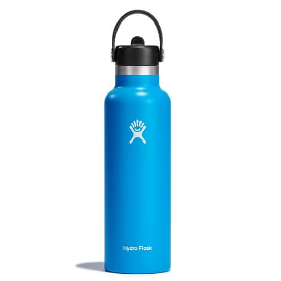 Hydro Flask Nerezová termolahev Standard Mouth Straw Cap 21 oz (621 ml) Modrá