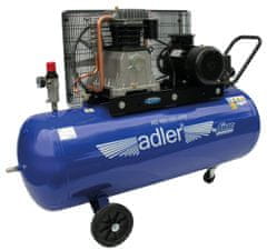 Adler Vzduchový kompresor 200l, 400V, 3 kW, 10 bar, olejový, dvouválcový - ADLER AD598-200-4TD