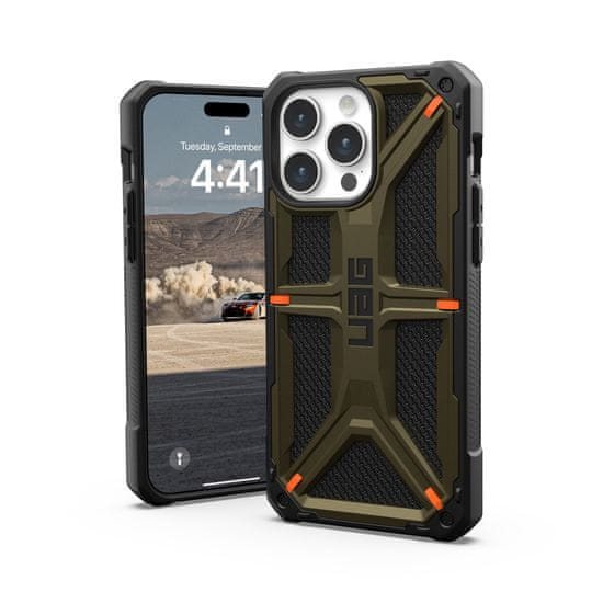 UAG UAG Monarch, kevlar element green - iPhone 15 Pro Max