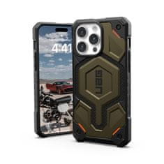 UAG UAG Monarch Pro MagSafe, kevlar element green - iPhone 15 Pro Max