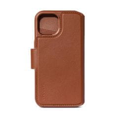 Decoded Decoded Leather Detachable Wallet, tan - iPhone 15 Plus