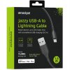 INNOSTYLE JAZZY USB LIGHTNING MFI RYCHLONABÍJECÍ KABEL PRO IPHONE KEVLAR 2M ČERNÝ