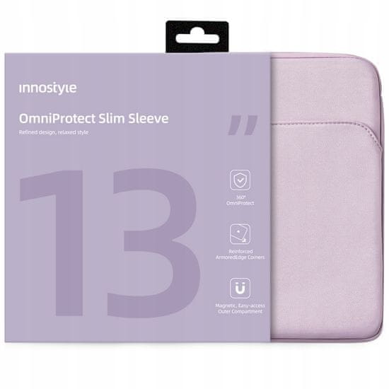 Innostyle Innostyle Brašna Na Notebook 13" Vodotěsné Pouzdro Omniprotect Slim Purple