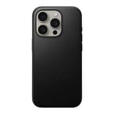 Nomad Nomad Modern Leather Case, black - iPhone 15 Pro