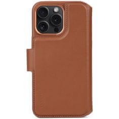 Decoded Decoded Leather Detachable Wallet, tan - iPhone 15 Pro Max