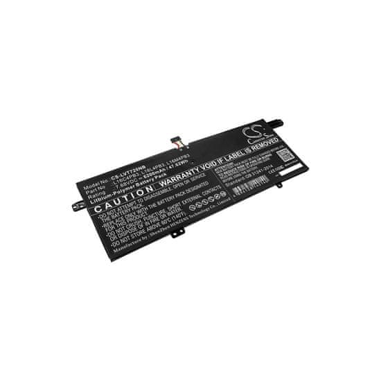 CameronSino Baterie pro Lenovo Ideapad 720s-13, 6200 mAh, Li-Pol