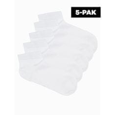 Edoti Pánské ponožky U479 bílé 5-pack MDN125186 39-43