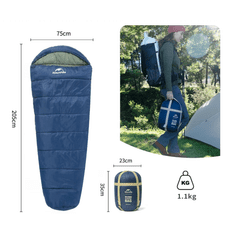 Naturehike spací pytel MJ300 1,1 kg - Navy