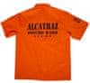 Vězeňská košile ALCATRAZ oranžová, 3XL