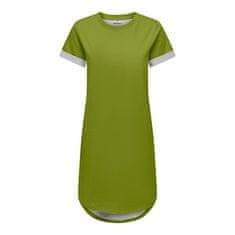 Jacqueline de Yong Dámské šaty JDYIVY Regular Fit 15174793 Lima Bean Green (Velikost XS)