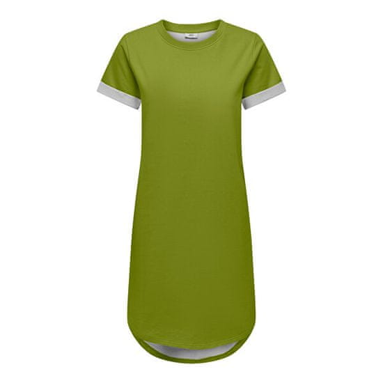 Jacqueline de Yong Dámské šaty JDYIVY Regular Fit 15174793 Lima Bean Green