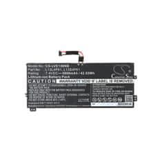 CameronSino Baterie pro Lenovo Edge 15, Flex 2 Pro-15, Thinkpad Edge 15, 5800 mAh, Li-Ion