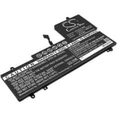 CameronSino Baterie pro Lenovo Yoga 710-14, 15, 5800 mAh, Li-Pol