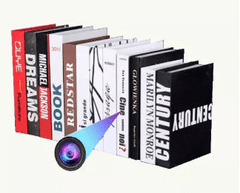SpyTech Wi-Fi Kamera ukrytá v atrapu knihy