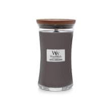 Woodwick WoodWick - Suede & Sandalwood Vase (leather and sandalwood) - Scented candle 275.0g