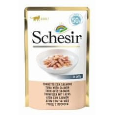 Schesir Cat kapsa Adult tuňák/losos 50G