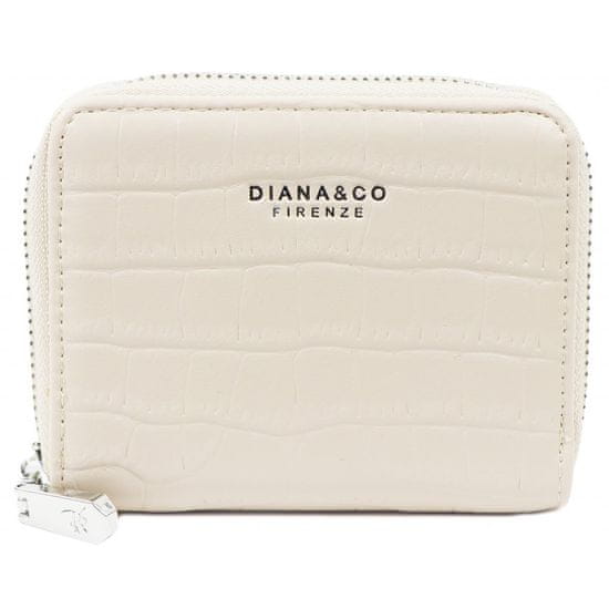 DIANA & CO  Dámská peněženka Diana&Co 3195-9 béžová - motiv kůže 7302041