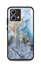 TopQ Kryt LUXURY Motorola Moto G84 5G Marble Blue 122685