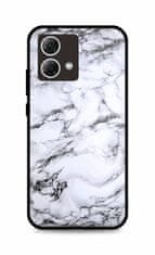 TopQ Kryt LUXURY Motorola Moto G84 5G Marble White 122684