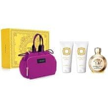 Versace Versace - Eros Pour Femme Gift set EDP 100 ml, body lotion 100 ml, shower gel 100 ml and handbag 100ml 