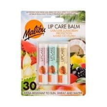 Malibu Malibu - Lip Care Balm SPF 30 - Lip Balm Set 4.0g 