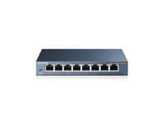 TP-Link TL-SG108 switch 8xLan 10/100/1000Mbps, kovový