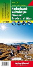 Freytag & Berndt WK 041 Hochschwab, Veitschalpe, Eisenerz, Bruck 1:50 000 / turistická mapa