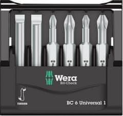 Wera Sada bitů PH PZ Bit-Check 6 Universal 1