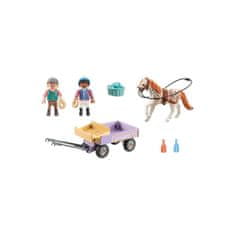 Playmobil 71496 KOČÁR PONÍKŮ