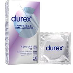 Durex Durex Invisible Extra Lubricated 10 ks