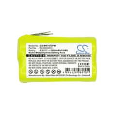 CameronSino Baterie pro Makita 6722D, 6723DW (ekv.TL00000012), 2000 mAh, NiMH