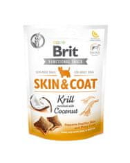 Brit Pochoutka pro psy Brit Care Funkční snack pro psy Skin and Coat Krill 150 g
