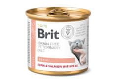 Brit Brit Veterinary Diets GF cat Renal 200 g konzerva