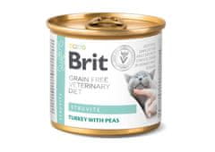 Brit Brit Veterinary Diets GF cat Struvite 200 g konzerva