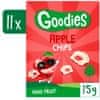 Goodies 100% jablečné plátky 11 x 15 g