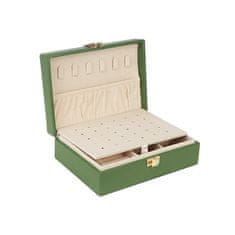 Dámská luxusní šperkovnice - menší, zelené barvy 9001533-1