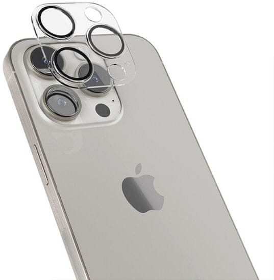 EPICO safírové tvrzené sklo na čočky fotoaparátu pro Apple iPhone 15 Pro / 15 Pro Max