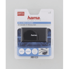 Hama Čtečka karet multi pro SD/mSD/CF/MS, černá