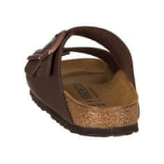 Birkenstock Pantofle hnědé 37 EU Arizona Dunkelbraun Birkoflor