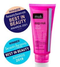 muk™ HairCare DEEP Regenerační a uhlazující Minutová Ultra Jemná maska na vlasy Deep Muk na bázi extraktu z mořských řas 200 ml