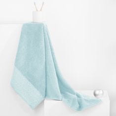 DecoKing Bavlněný ručník Andrea světle modrý, velikost 50x90