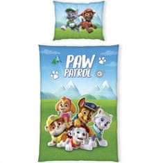 Herding Oboustranné svítící bavlněné povlečení PAW PATROL, 140/200+70/90