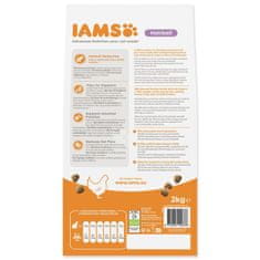 IAMS Krmivo Cat Adult/Senior Hairball Chicken 2kg