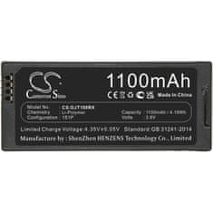 CameronSino Baterie pro DJI Tello, 1100 mAh, Li-Pol