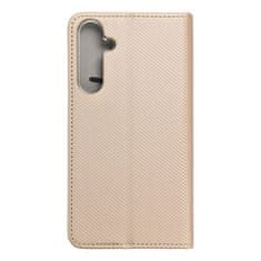 MobilMajak Pouzdro / obal na Samsung Galaxy A55 zlaté knížkové - Smart Case