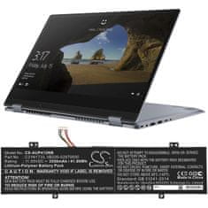 CameronSino Baterie pro Asus Vivobook Flip 14 TP412FA, UA, 3550 mAh, Li-Pol